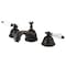 Kingston Brass KS3965WLL Wilshire Widespread Bathroom Faucet W/ Brass Pop-Up, Bronze KS3965WLL - alternate 1